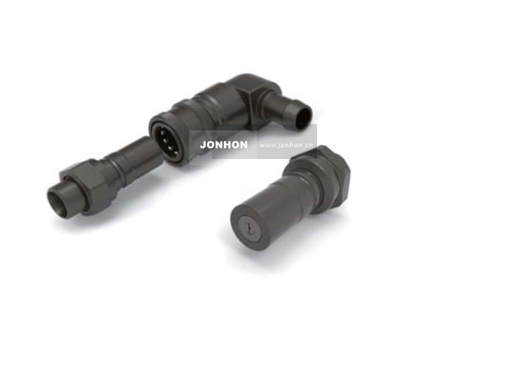 TSC H series steel ball locking fluid connector